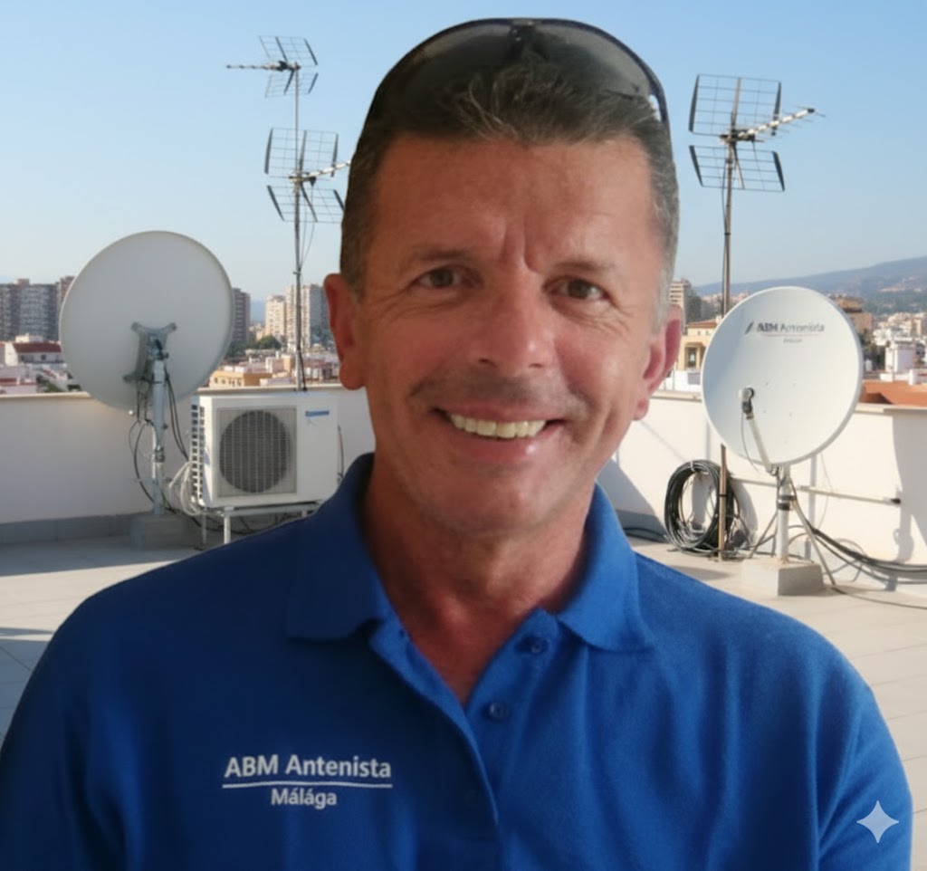 Antonio Badia, técnico antenista autorizado en Málaga - ABM Antenista